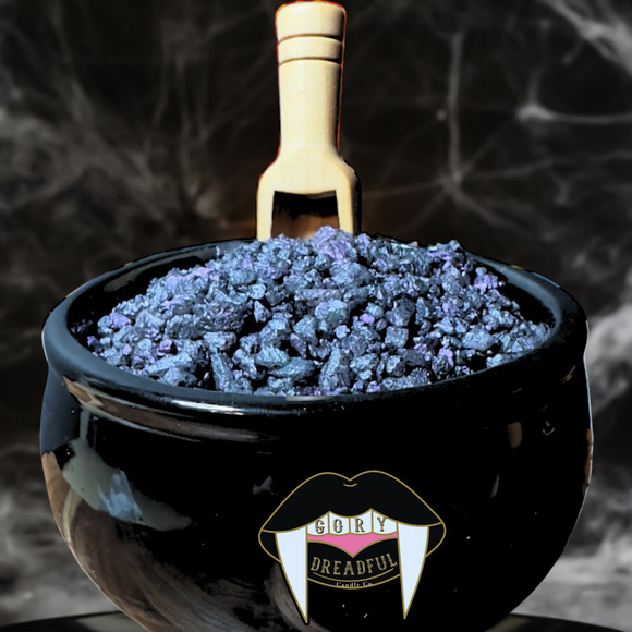 Plum Spooky Sizzling Room Salt Potpourri: Plum Cinna Patchouli Cashmere Woods - Picture 6 of 10